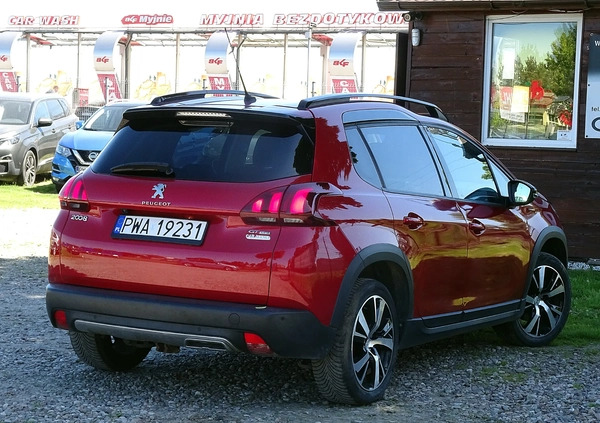 Peugeot 2008 cena 56900 przebieg: 83000, rok produkcji 2018 z Wągrowiec małe 137